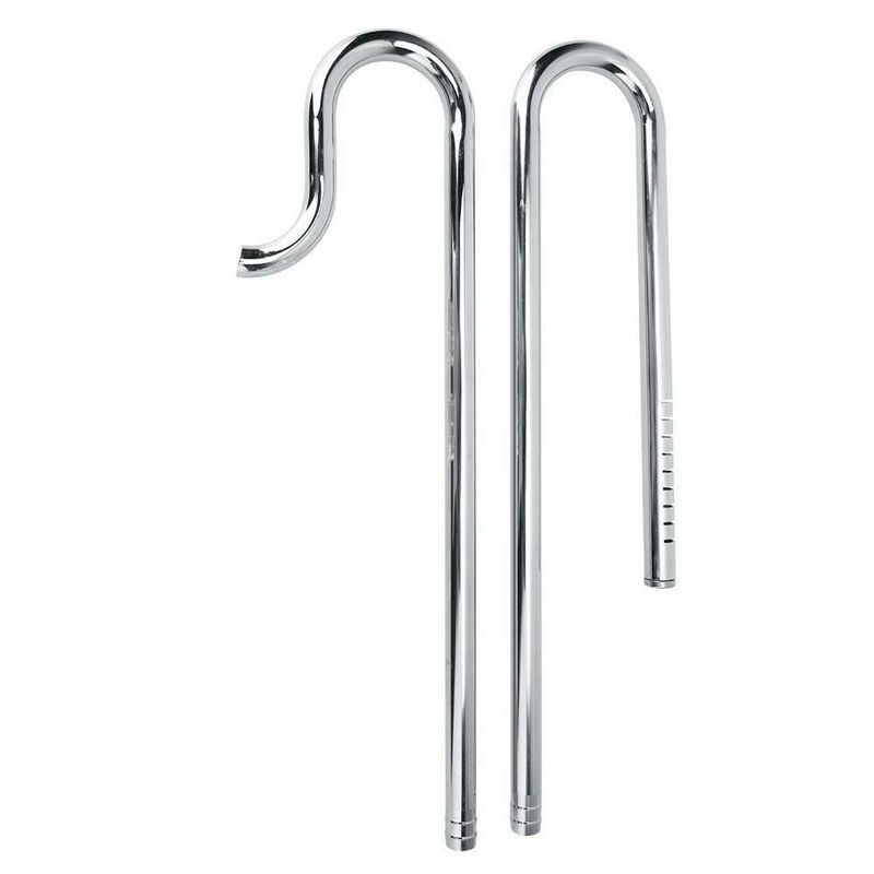 Aqua Noa Kit INOX Inflow & Outflow 16/22mm