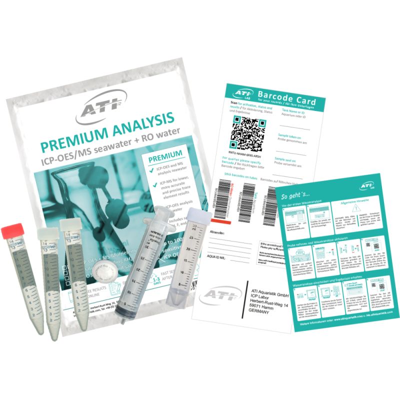 ATI Test ICP-OES analyse de base 3pcs