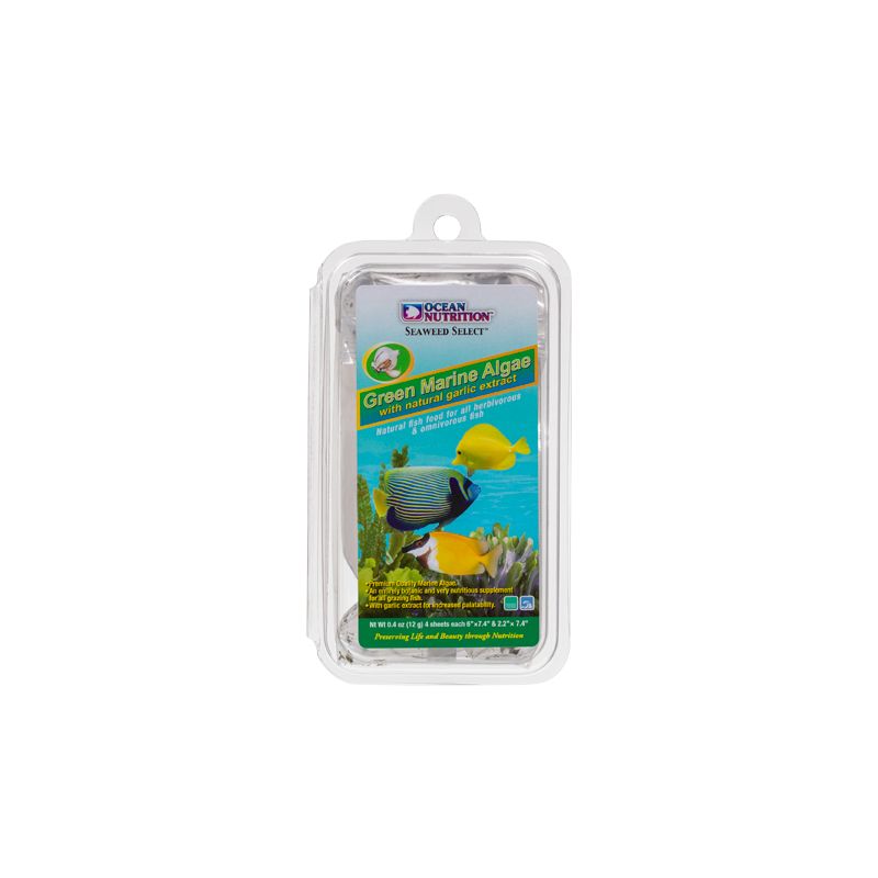 Ocean Nutrition™ Green Seaweed 30 feuilles (avec clip) 11,50 € Ocean Nutrition™ Green Seaweed 30 feuilles (avec clip) 11,50 €