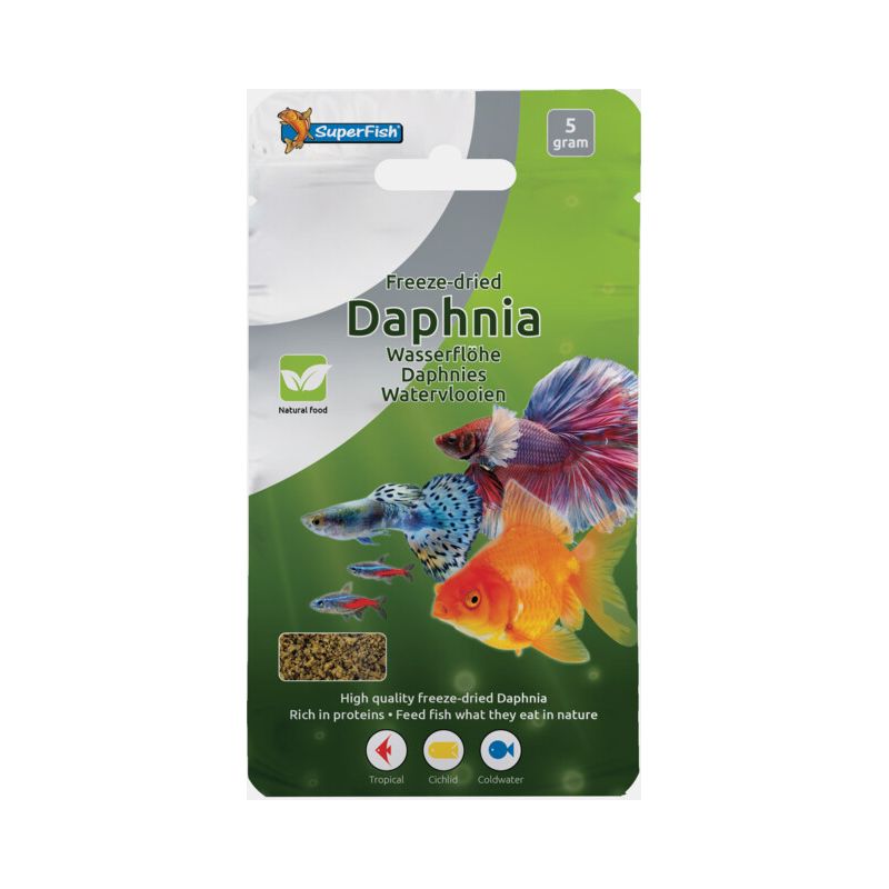 Superfish Daphnies Liophilisées 5gr