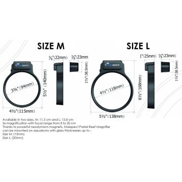 Maxspect Bundle Pastel Reef Magnifier M + Lens