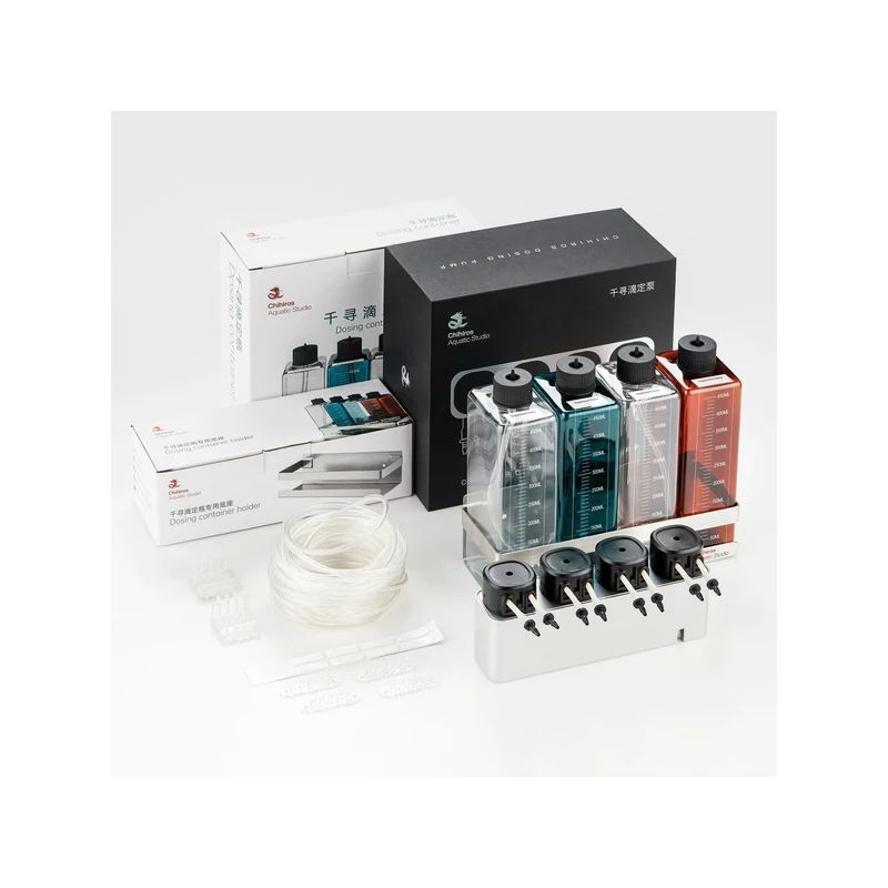 Chihiros Système de dosage 4 canaux complet Chihiros Système de dosage 4 canaux complet