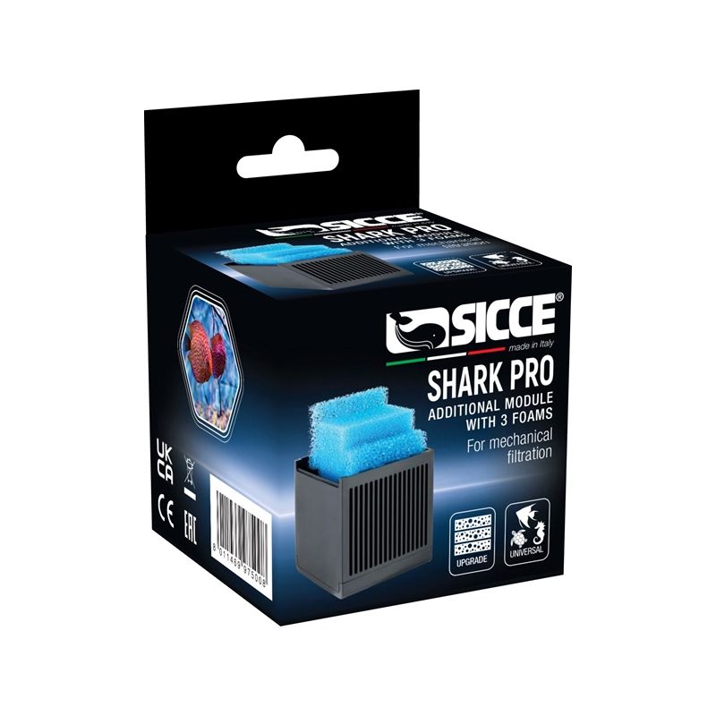 Sicce Shark Pro Module + 3 foams