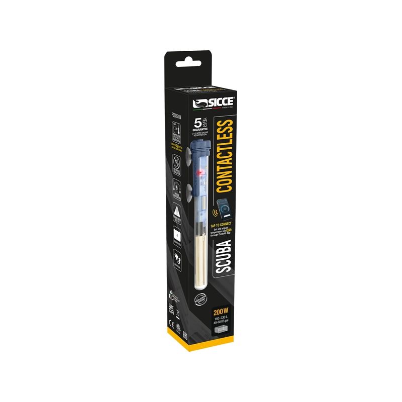 Sicce Scubba CTL Heater 200W Sicce Scubba CTL Heater 200W