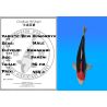 Koï Japon Beni Kumonryu mâle éleveur Kawakami 46cm