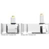 AquaMedic Armatus 400 Blanc aquarium d'eau de mer complet avec syst...