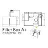 AquaMedic Armatus 375 XD blanc complet avec système de filtration +...