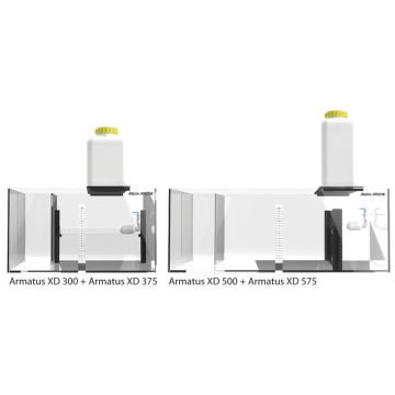 AquaMedic Armatus 375 XD blanc complet avec système de filtration + 146.90€ en bon d'achats coraux,poissons. 