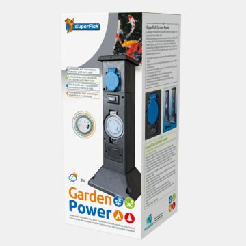 Superfish GardenPower rallonge 3 prises avec timer