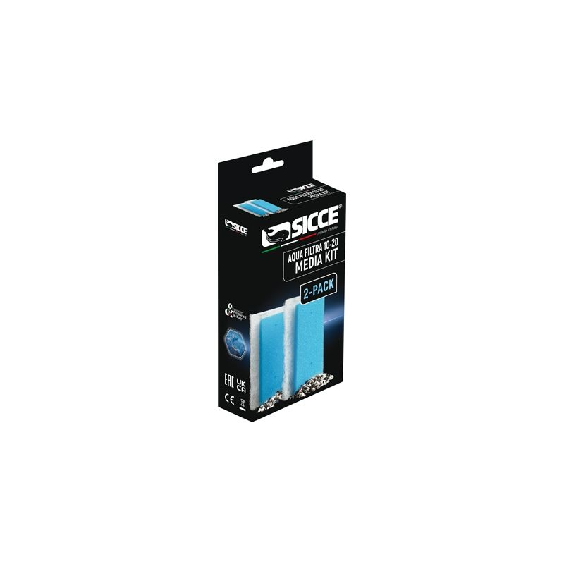 Sicce Dosaggio pour filtre Aqua Filtra 10/20 2pcs