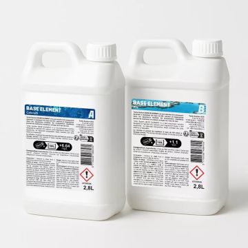 Turtle System Lot 2 bidons Base Element KH + Calcium et Magnésium 5L
