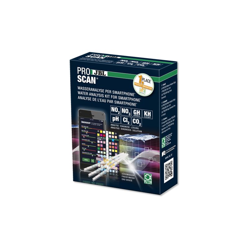 JBL ProScan test de l'eau avec analyse sur smartphone pour aquariums d'eau douce