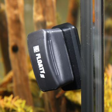 JBL Floaty 2 pour vitre de  6mm aimant nettoyeur de vitres flottant pour aquariums