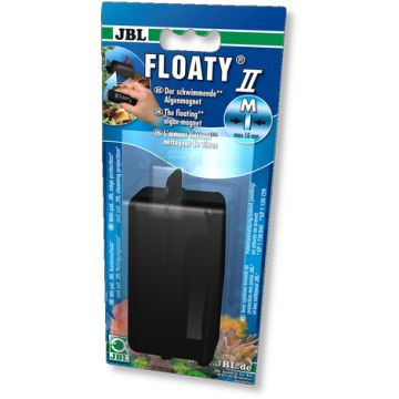 JBL Floaty 2 pour vitre de 10mm aimant nettoyeur de vitres flottant pour aquariums