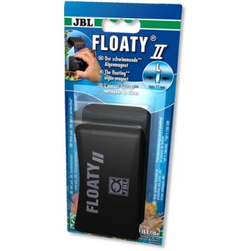 JBL Floaty 2 pour vitre de 15mm aimant nettoyeur de vitres flottant pour aquariums