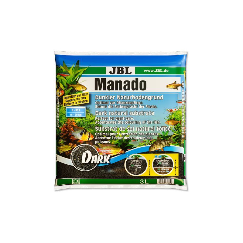 JBL Manado DARK 3litres taille 1.5-2.5mm