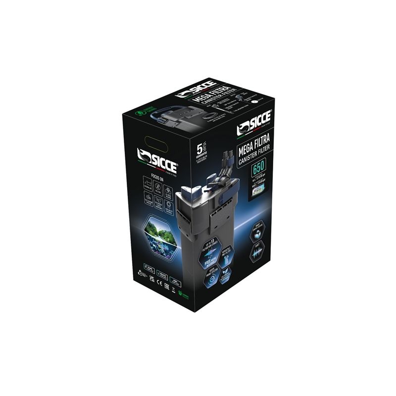 Sicce Mega Filtre 650 1450l/h