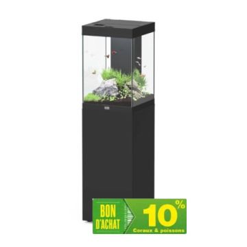 Aquatlantis Aqua Tower 96 avec filtre et éclairage LED + meuble