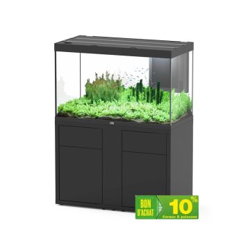 Aquatlantis aquarium SUBLIME 120 x 60 x 75cm avec filtre externe et éclairage LED