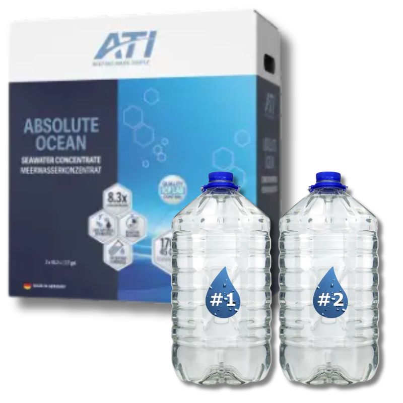 ATI - Absolute Ocean - 2 x 10.2l - Eau de mer liquide concentrée ...