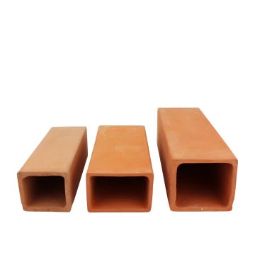 Ceramic Nature Grottes d'élevage rectangle Medium rouge 11x4x3,5cm