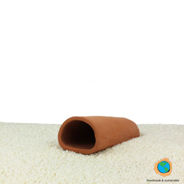 Ceramic Nature Grotte d 'élevage D médium rouge 11x4x3cm
