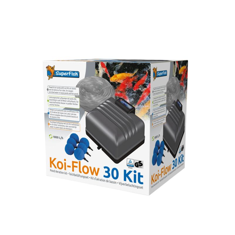 Superfish Compresseur Koi-Flow 30 kit air / 1800l/h 25w
