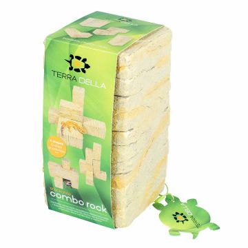 Terra Della Bloc de construction Combo Roche 2 beige 18x9x9cm