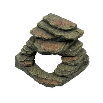 Terra Della Rocher d'angle 2 XL gris 33x33x24cm