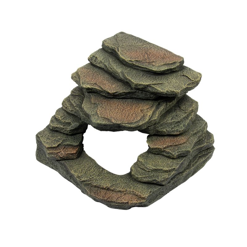 Terra Della Rocher d'angle 2 XL gris 33x33x24cm