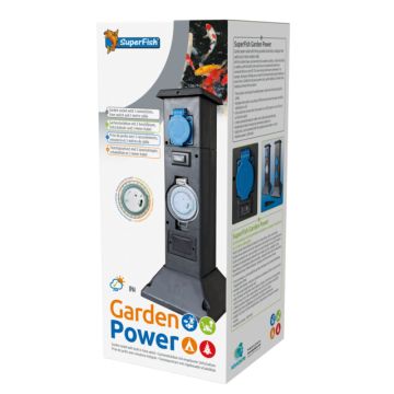 Superfish GardenPower rallonge 3 prises avec timer