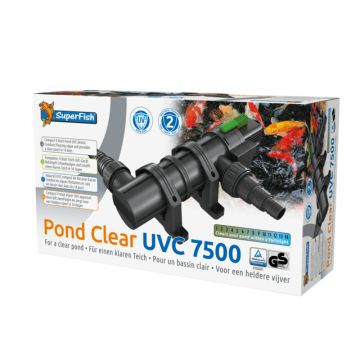 Superfish Pond Clear UVC 9w pour 7.500 litres d'eau