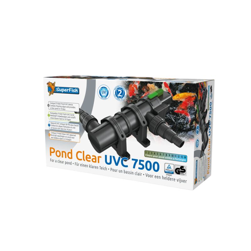 Superfish Pond Clear UVC 9w pour 7.500 litres d'eau