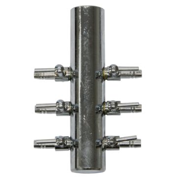 Superfish Distributeur d'air 6 voies inox