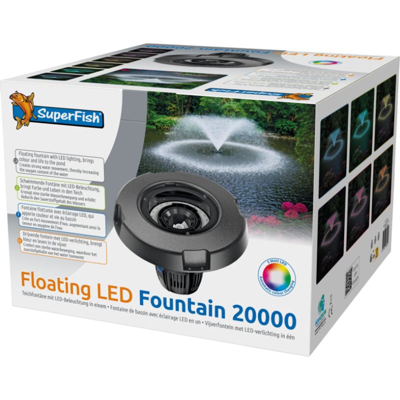Superfish Fontaine LED Flottante 20 000 - 90W