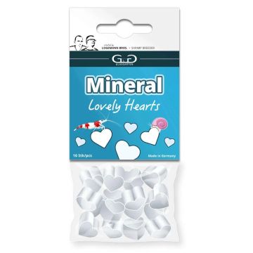 GlasGarten Mineral Hearts 16pcs