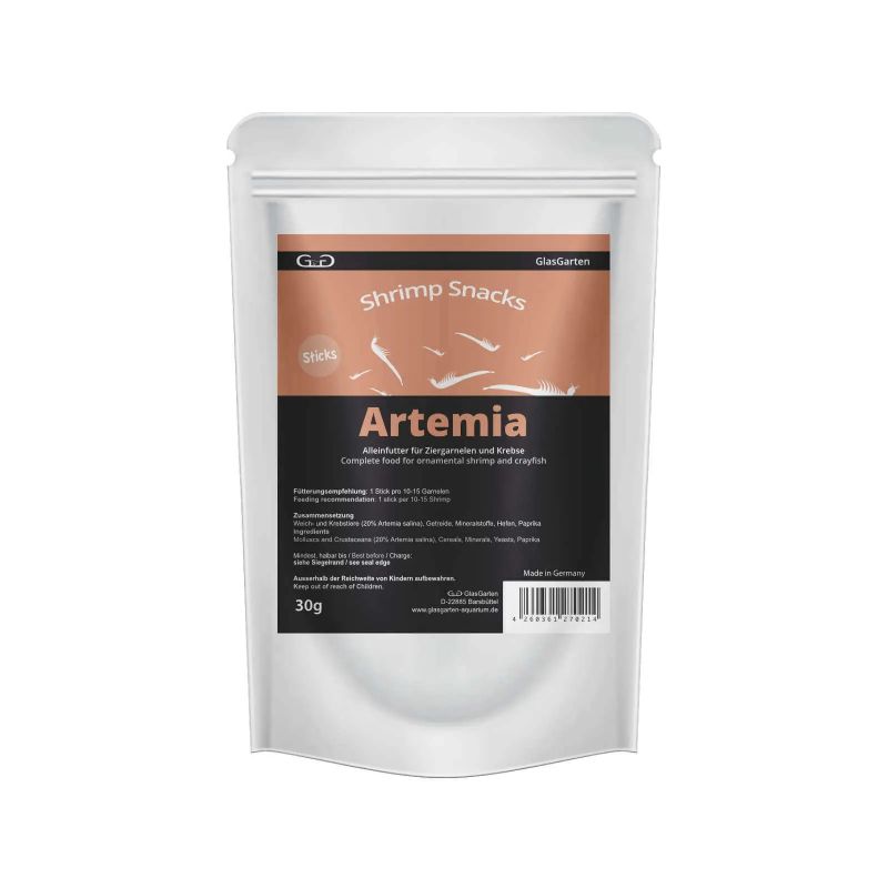 GlasGarten Shrimp Snacks Artemia 30g