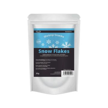 GlasGarten Shrimp Snacks Snow Flakes 30g