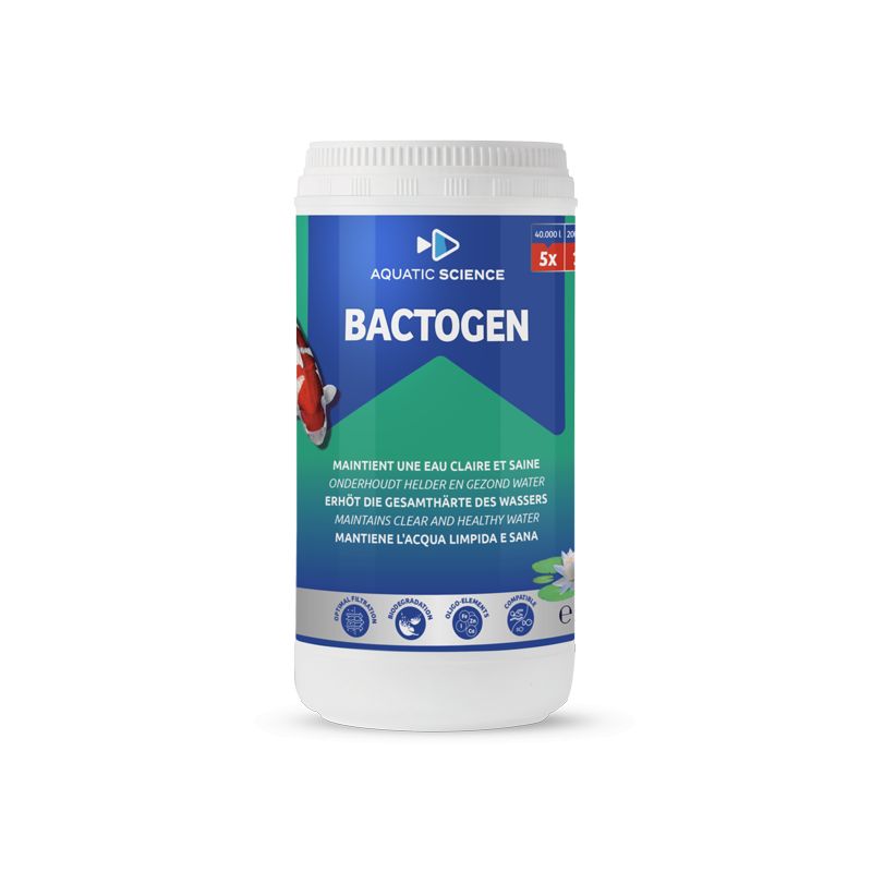 Aquatic Science Bactogen 40000 traite 1kg pour 40m³ ( 5 traitements)