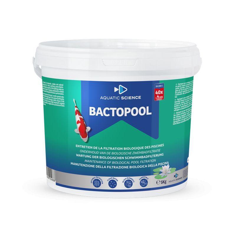 Aquatic science Bactopool 5kg pour baignade bilogique