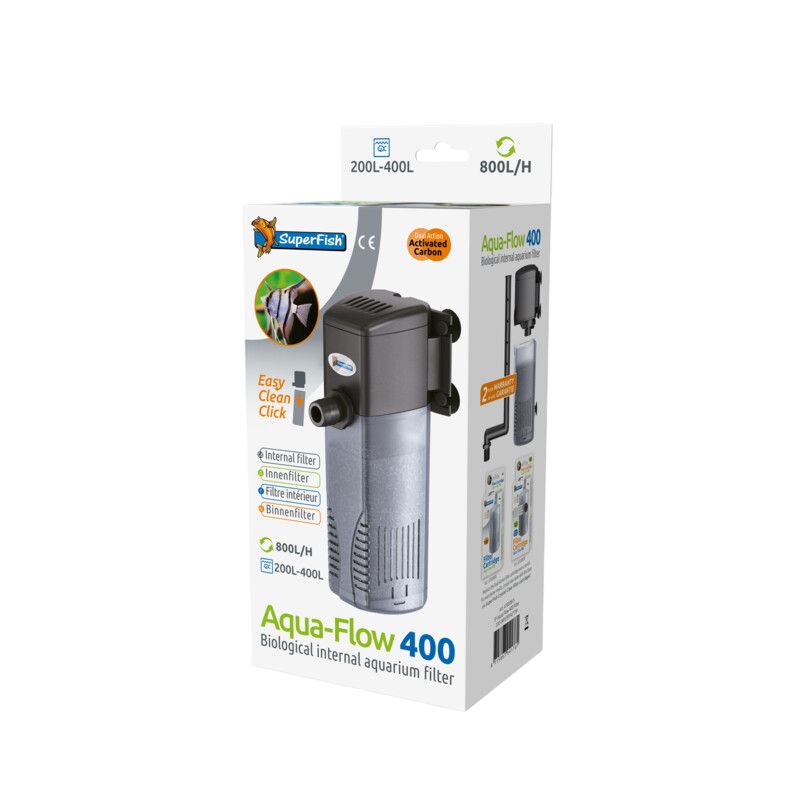 Superfish AquaFlow 400 filtre intérieur 800l/h