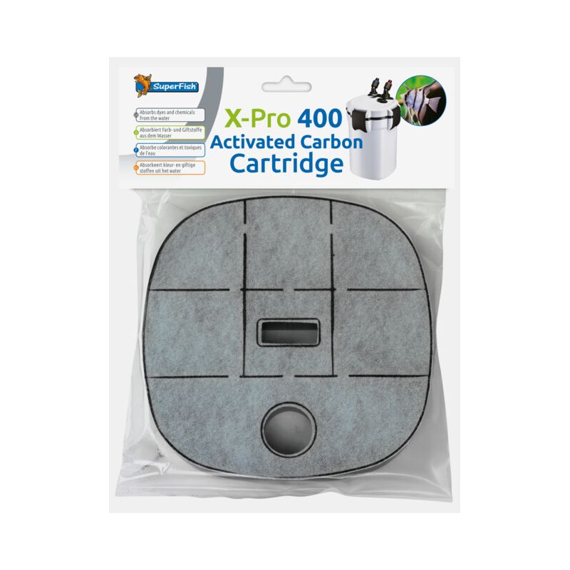 Superfish x pro 400 cartouche charbon