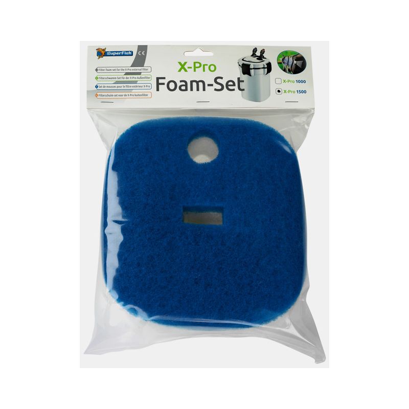 Superfish x pro 1500 set mousses 3 pcs