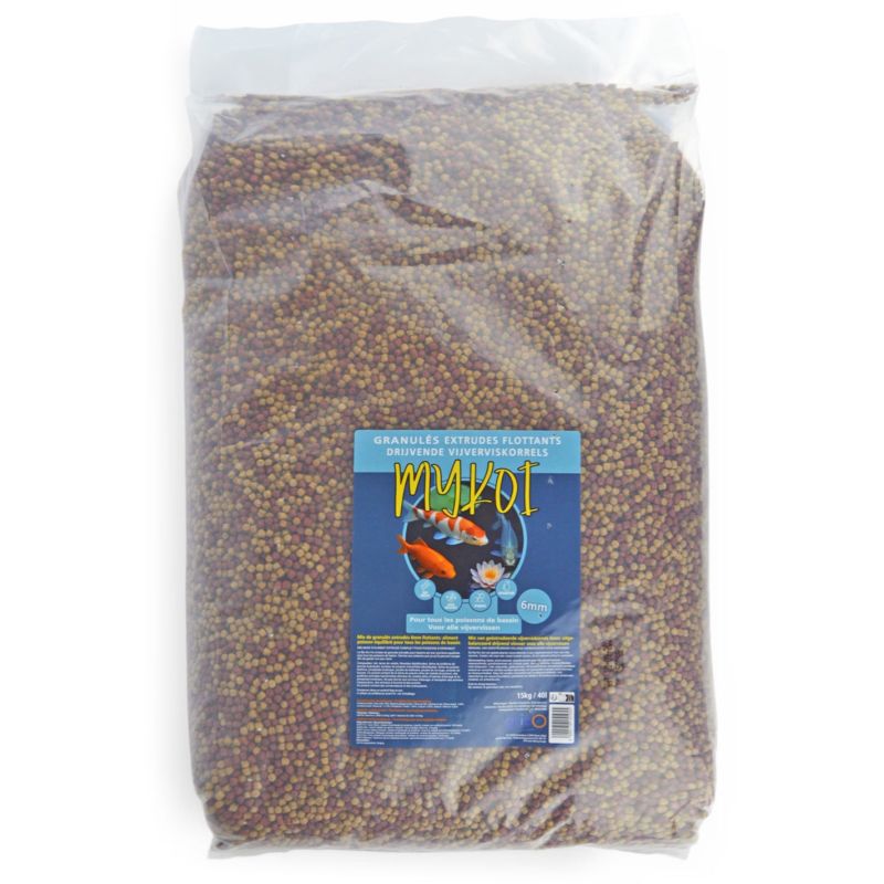 My Koi Azur 6mm Mix 2 granules sac 40L-15kg