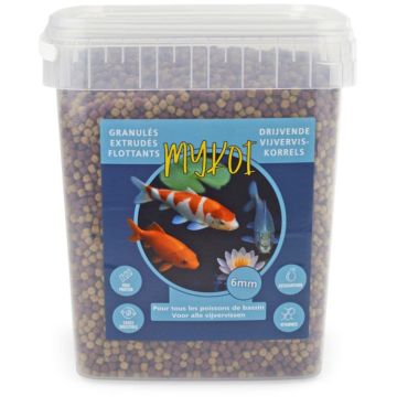 My Koi Azur 6mm Mix 2 granules seau 10L-4kg