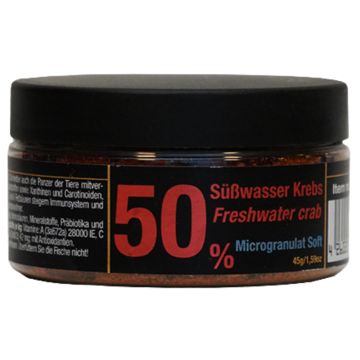 Freshwater Crab 50 % Microgranulate Soft 45g