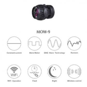 JEBAO - MOW-9 - 9000 L/H - Pompe de brassage WiFi + Controleur