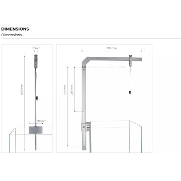 Aquavie Support pour Lumivie F