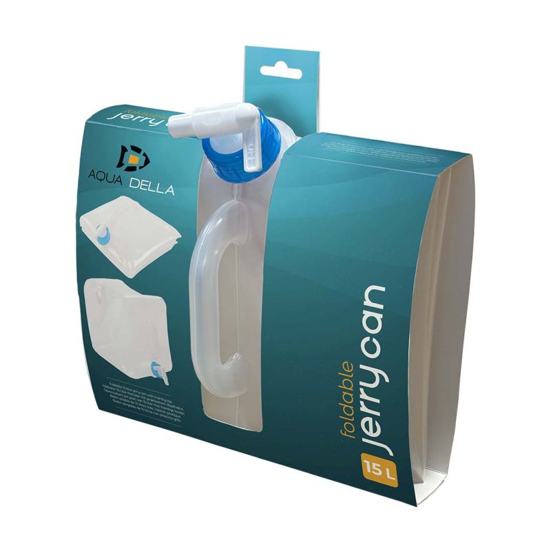 Bidon pliable 15L-25,5cm transparent