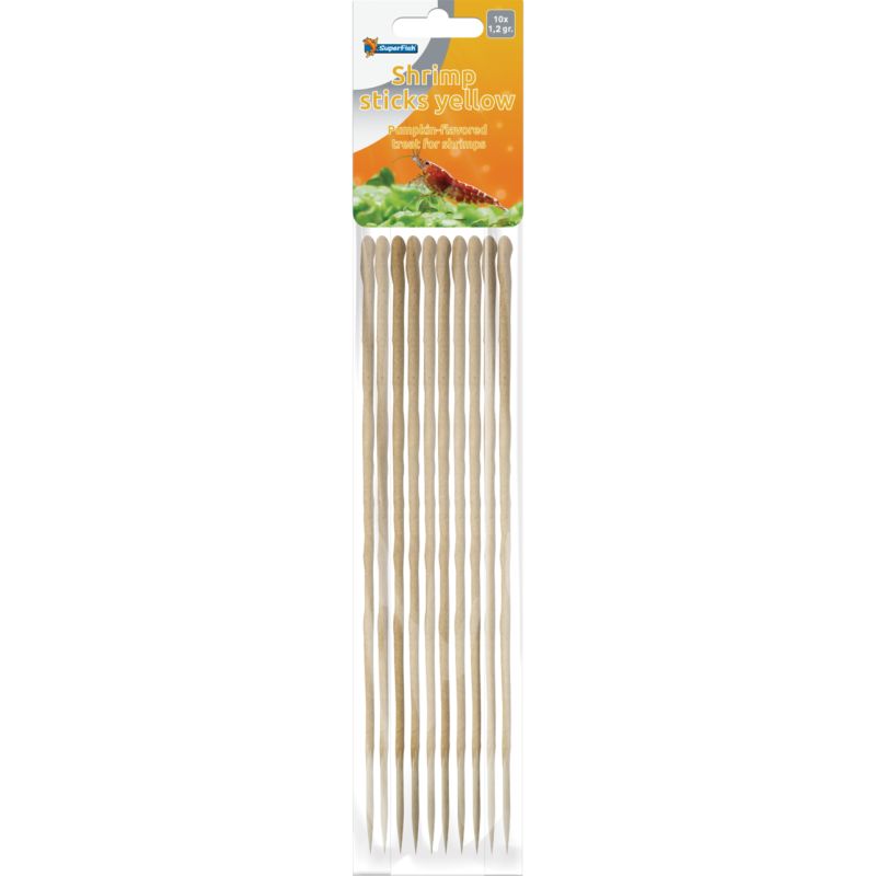 Superfish Shrimp Sticks jaune 10x